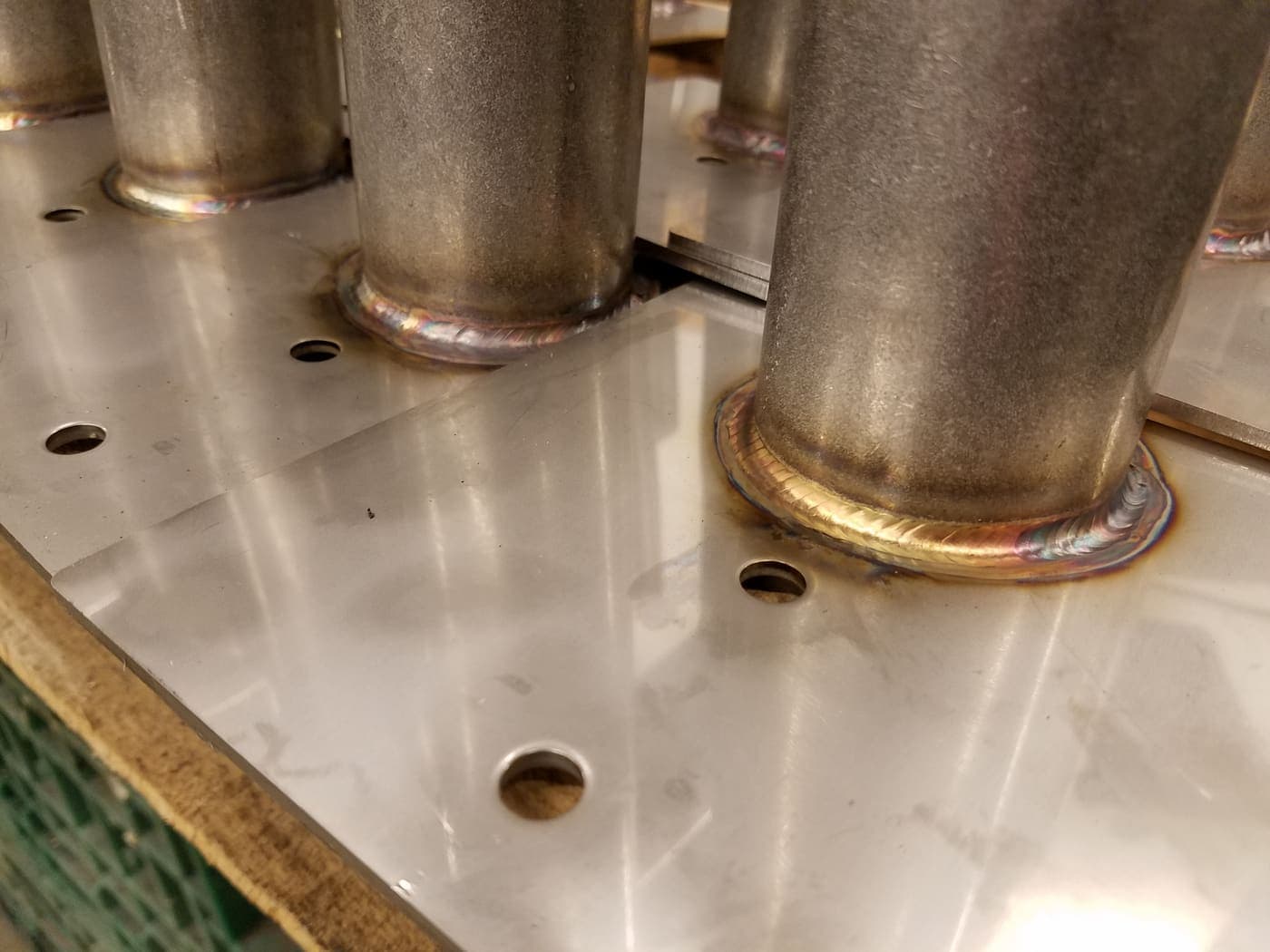 Welding at Steward Metal Fabricating in O'Fallon, Missouri