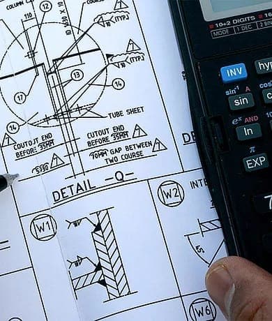 Engineering sketch at SMF