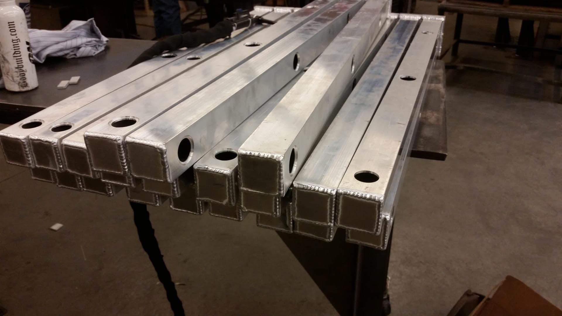 Fabrication work at SMF