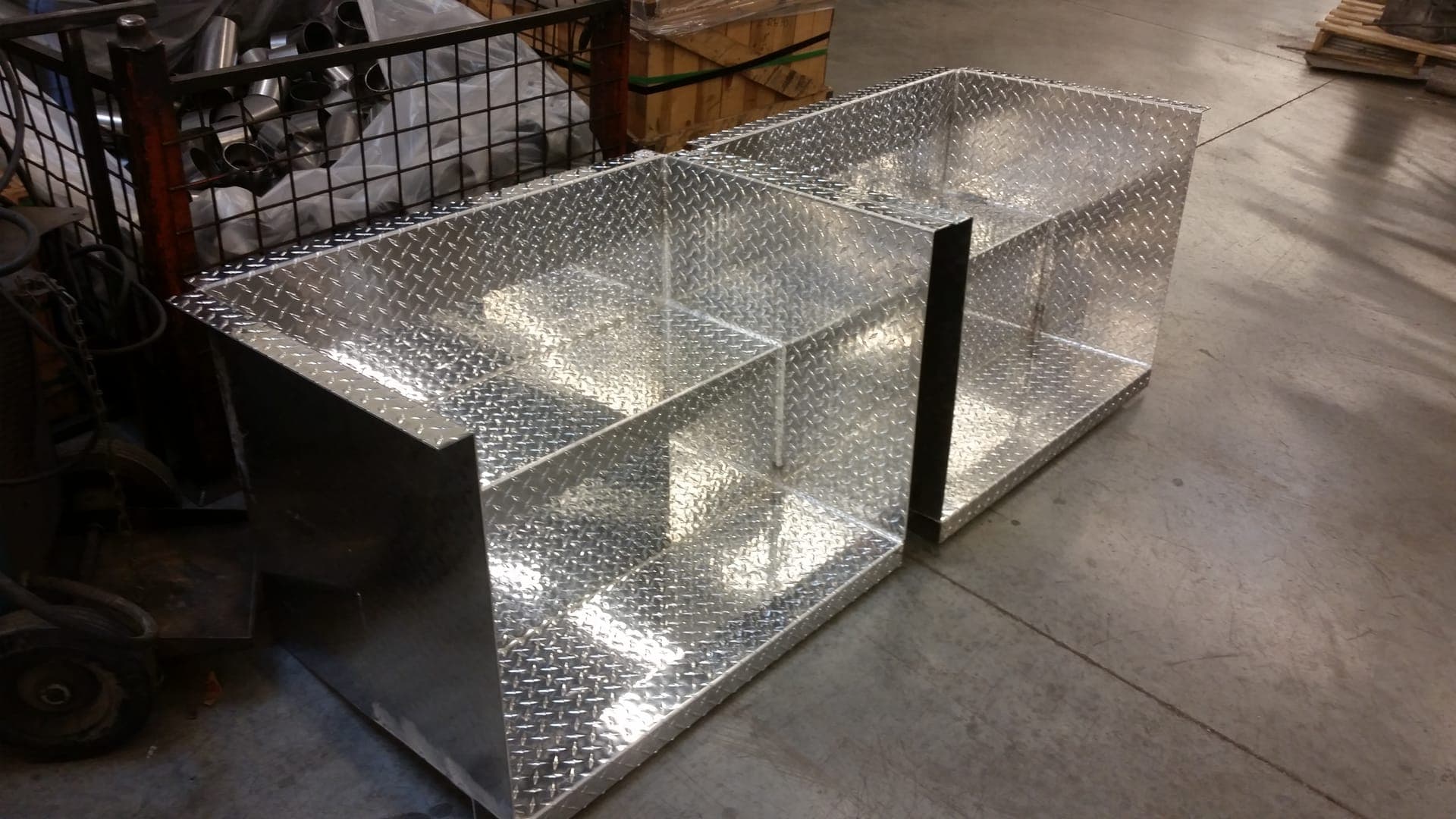 The Steward Metal Fabricating shop floor in O'Fallon, Missouri